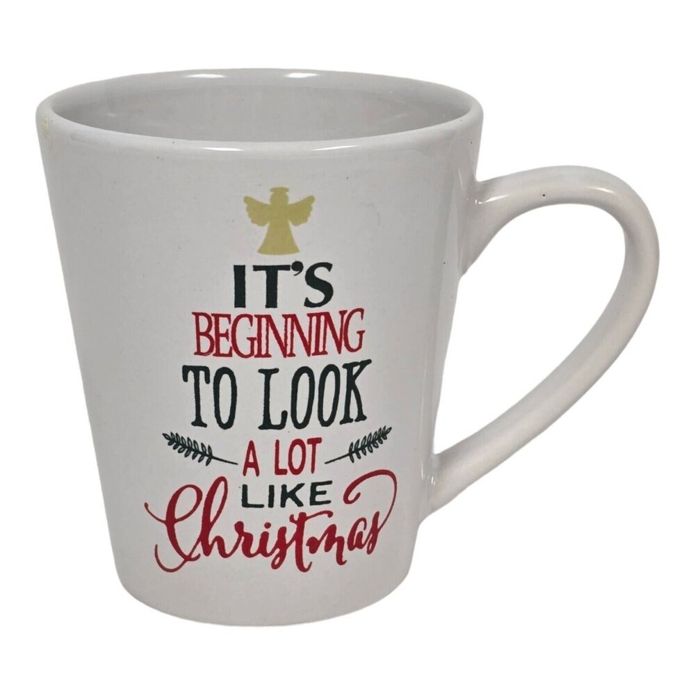 Christmas Themed Coffee Mug “It’s Beginning To Look A Lot Like Christmas” Trisa